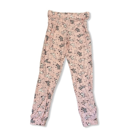 Munki Munki Peanuts Snoopy Pink Pj Joggers Small - Picture 6 of 6